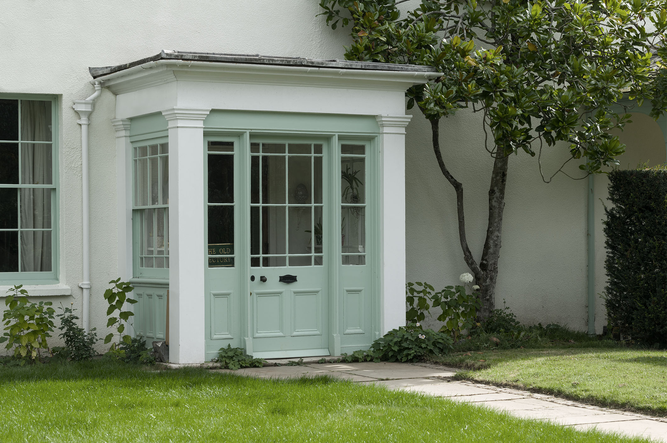 The period details were respectfully and carefully renovated.